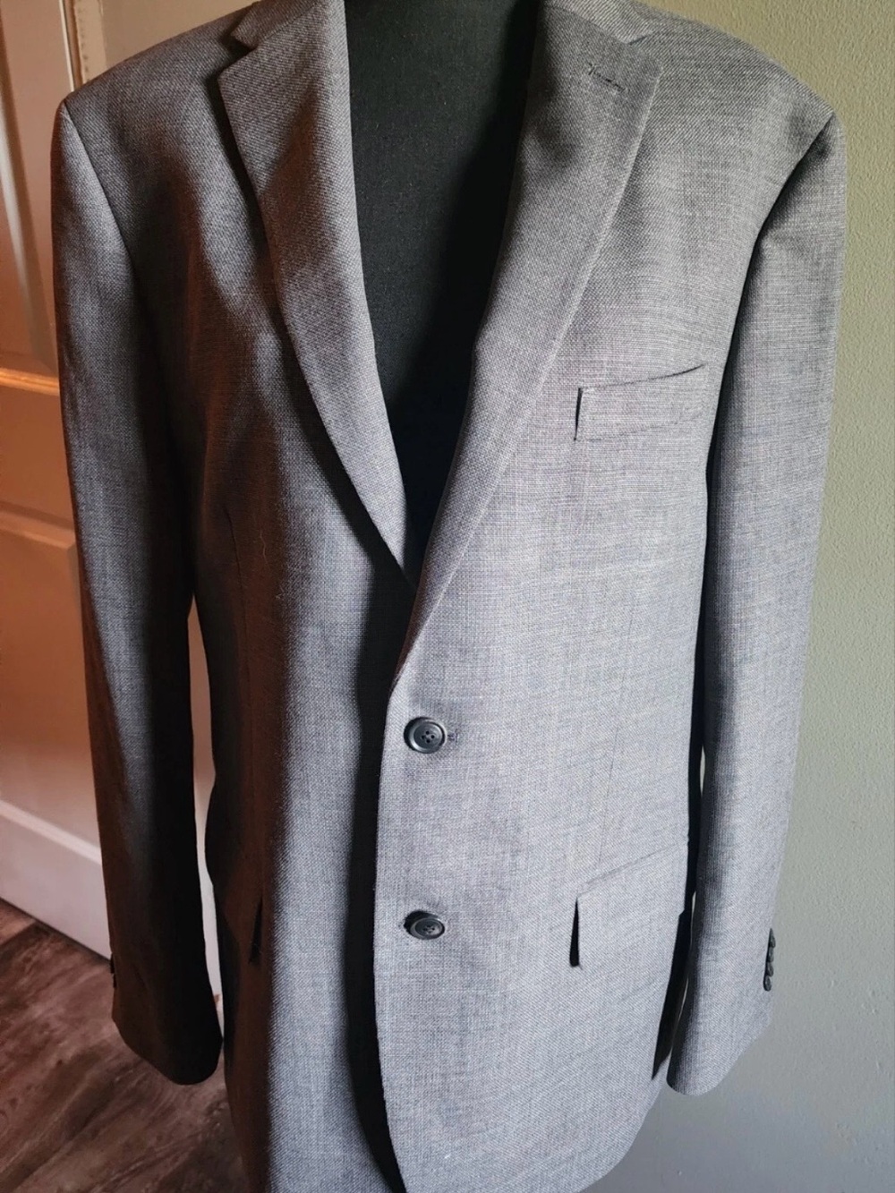 Tommy Hilfiger Light Gray Sport Coat Blazer
